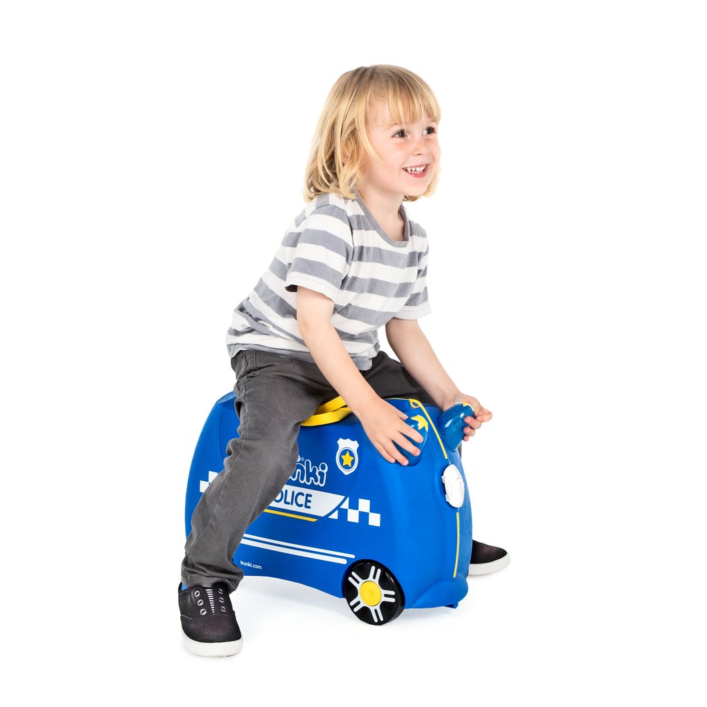 Laste Reisikohver - Trunki Percy Politseiauto