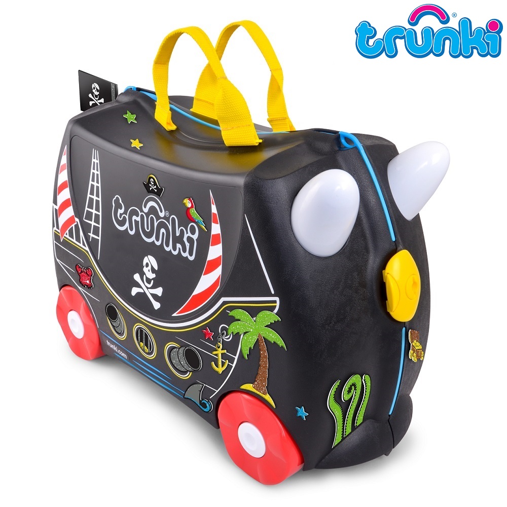 Pealistutav reisikohver lastele Trunki Pedro Pirate Ship must