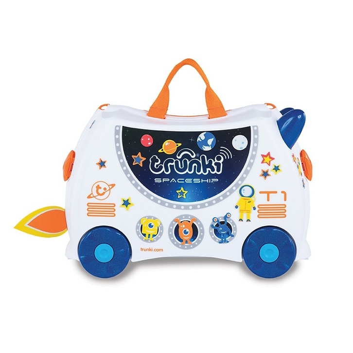 Resväska barn att åka på Trunki Skye Spaceship