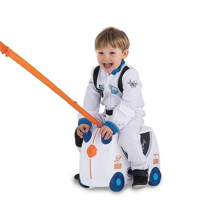 Resväska barn att åka på Trunki Skye Spaceship