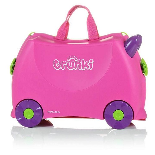 Pealistutav reisikohver lastele Trunki Trixie Roosa