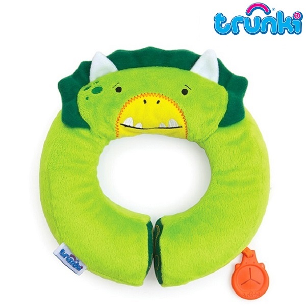 Kaelapadi lapsele Trunki Yondi Dino Dudley Roheline