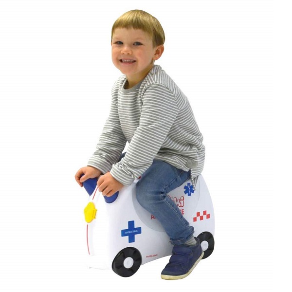 Laste Reisikohver Trunki Abbie Ambulance