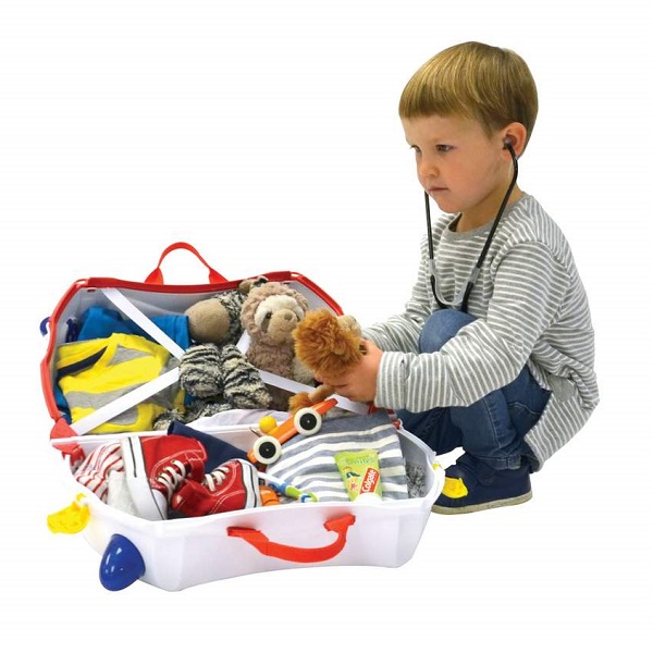 Laste Reisikohver Trunki Abbie Ambulance