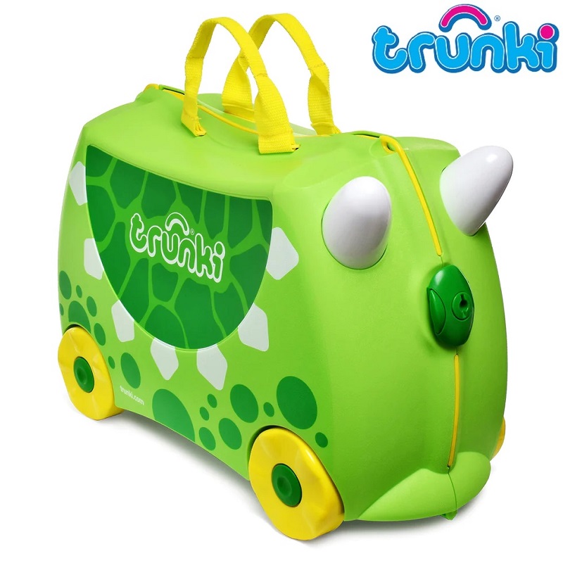 Laste kohver Trunki Dino Dudley