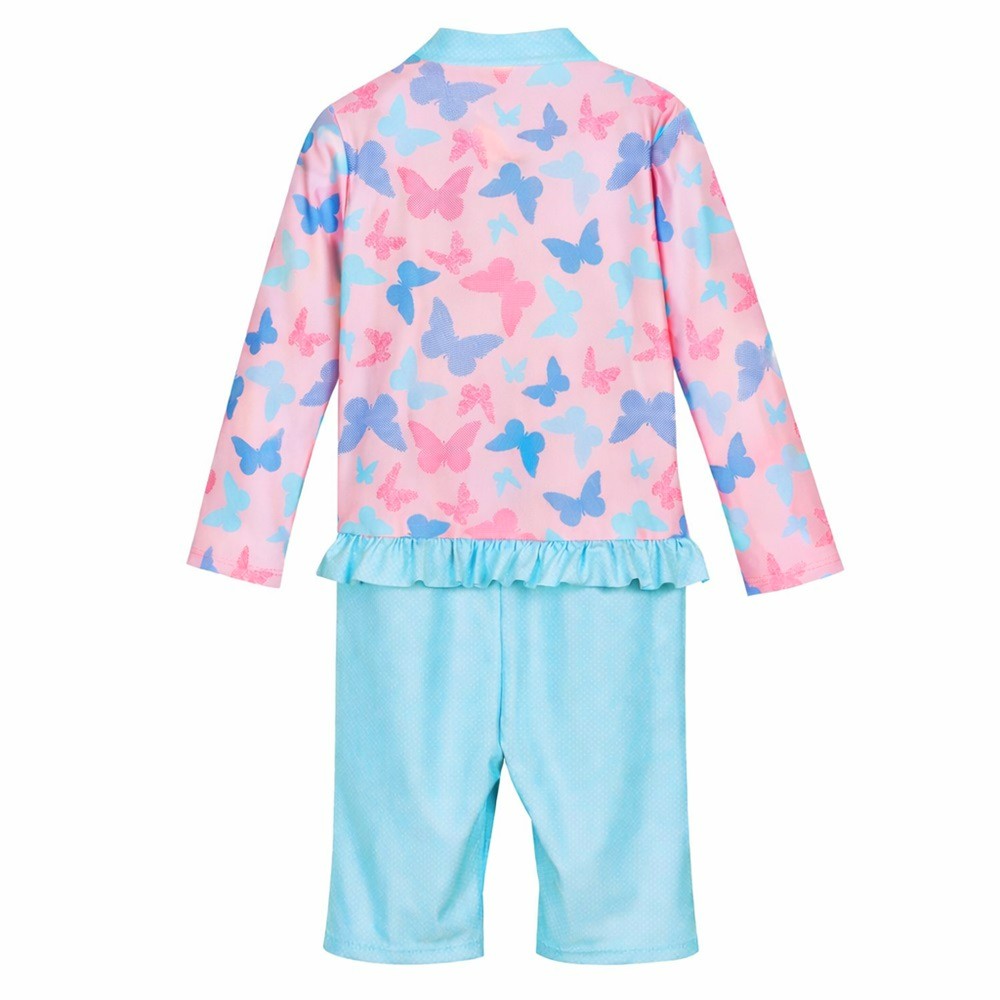 Ujumistrikoo Pikkade Varrukatega - Playshoes Butterfly