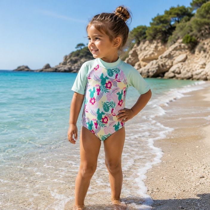 Laste UV-Ujumistrikoo - Banz Tropical