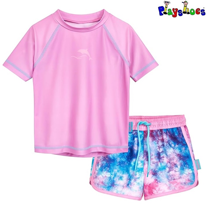 Laste UV-kaitsega 2-osaline ujumistrikoo Playshoes Batik Pink Laste UV-kaitsega 2-osaline ujumistrikoo Playshoes Batik Pink