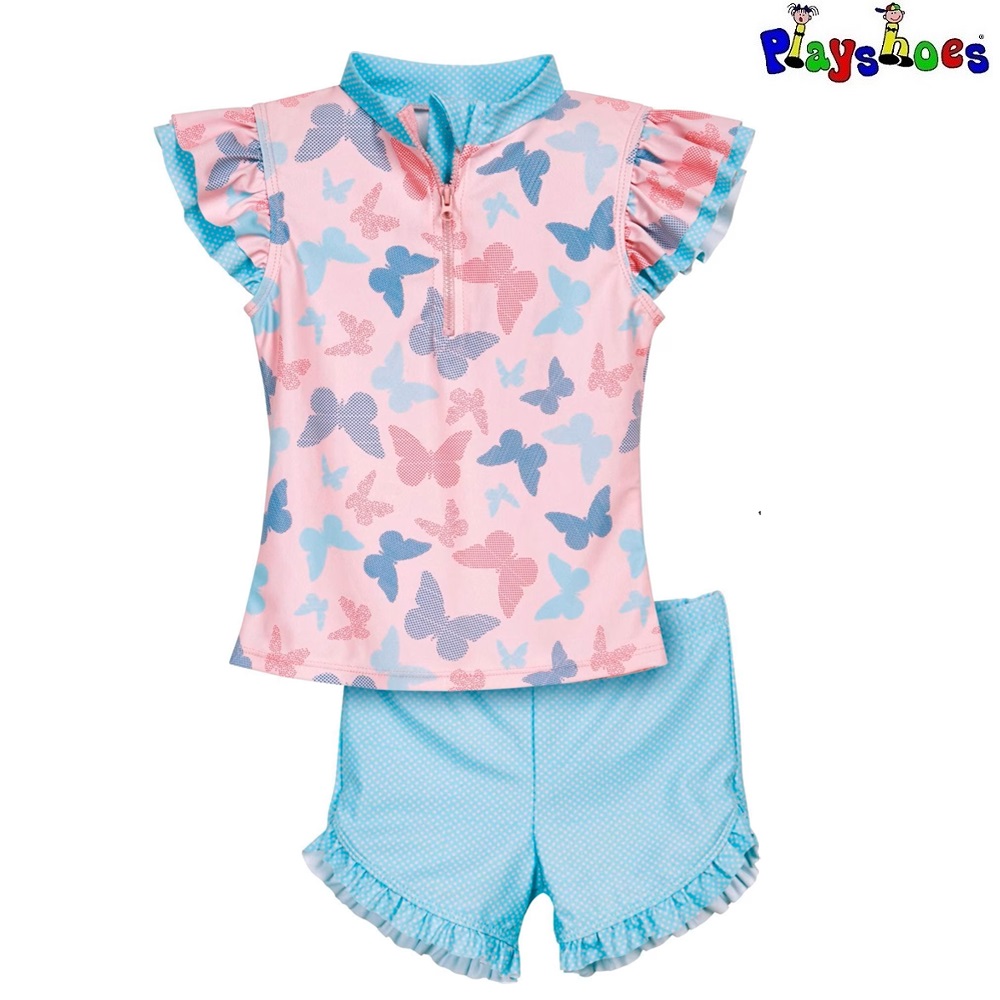 2-osaline Ujumistrikoo - Playshoes Butterfly