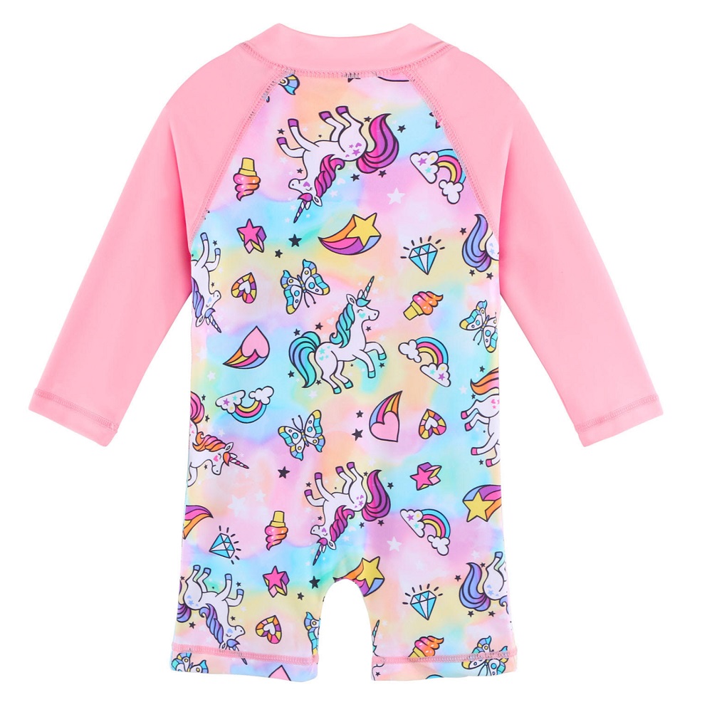 Laste UV ujumistrikoo Swimcore Pink Unicorn