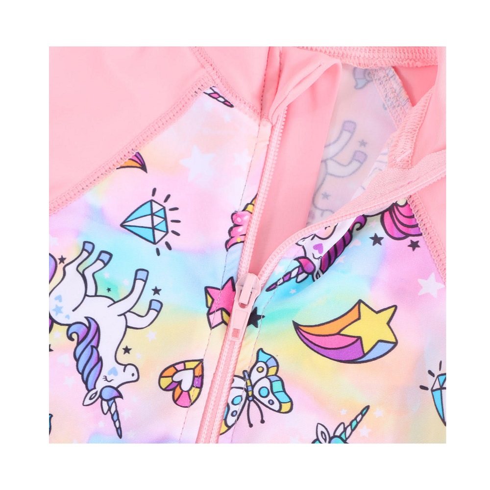 Laste UV ujumistrikoo Swimcore Pink Unicorn