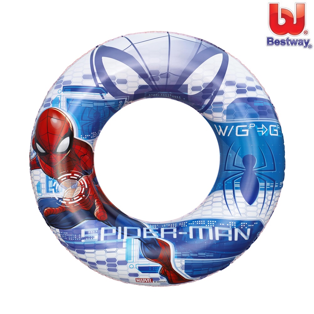 Ujumisrõngas - Bestway Spiderman Power