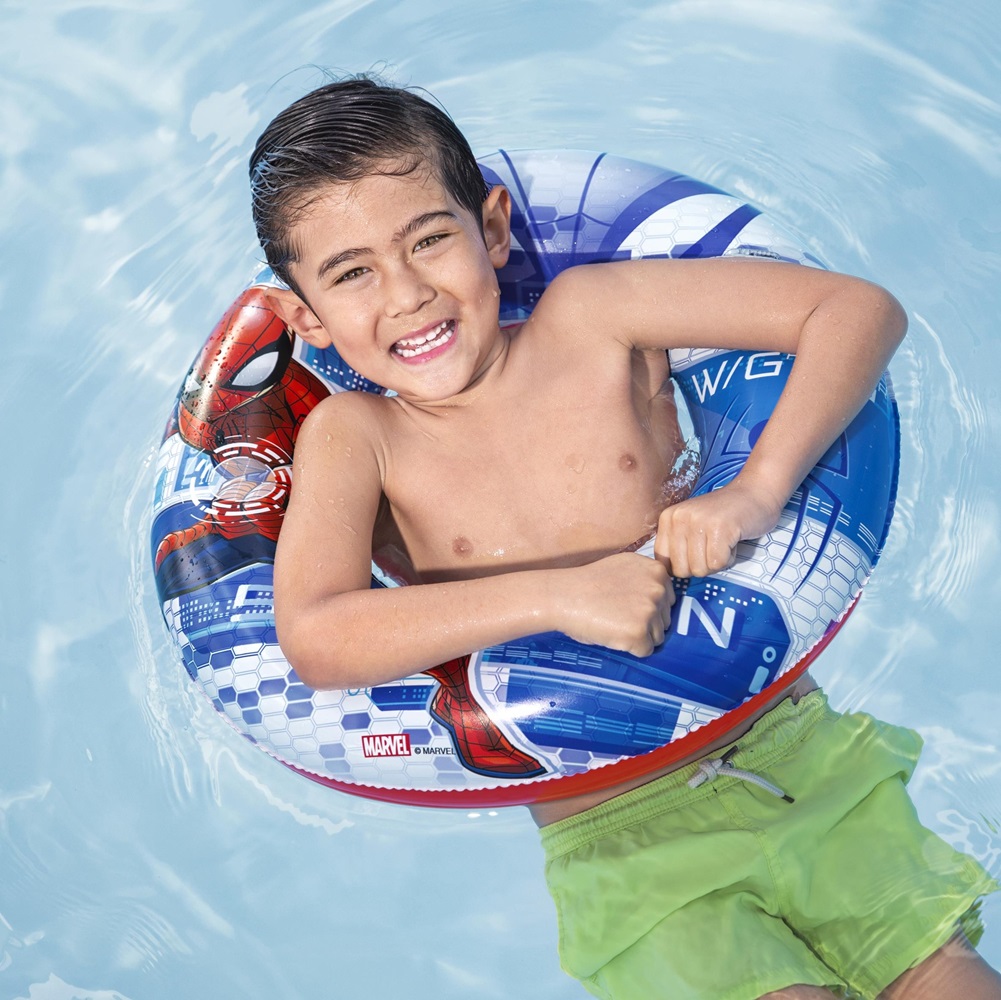 Ujumisrõngas - Bestway Spiderman Power