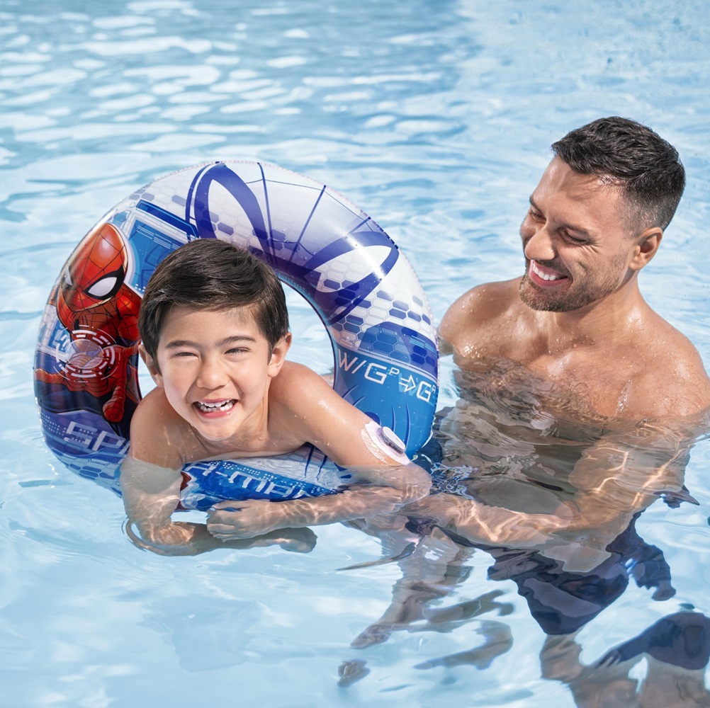 Ujumisrõngas - Bestway Spiderman Power