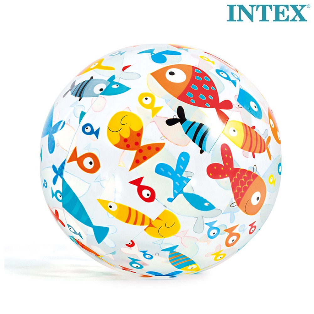 Laste täispuhutav rannapall Intex Fish