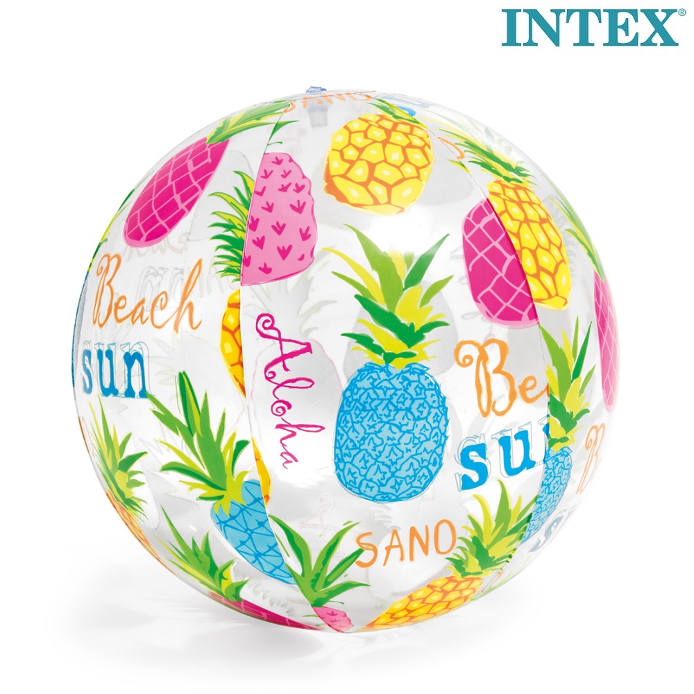 Laste täispuhutav rannapall Intex Pineapple