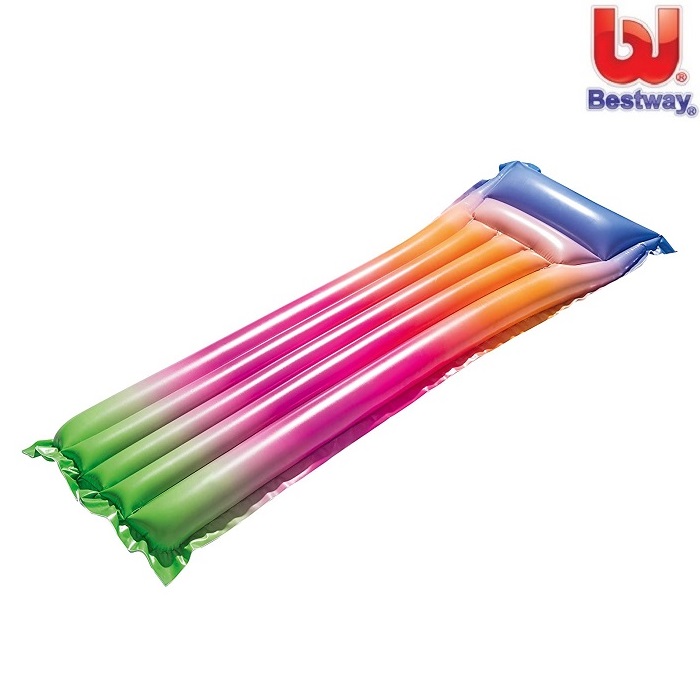 Laste ujumismadrats Bestway Rainbow Blue