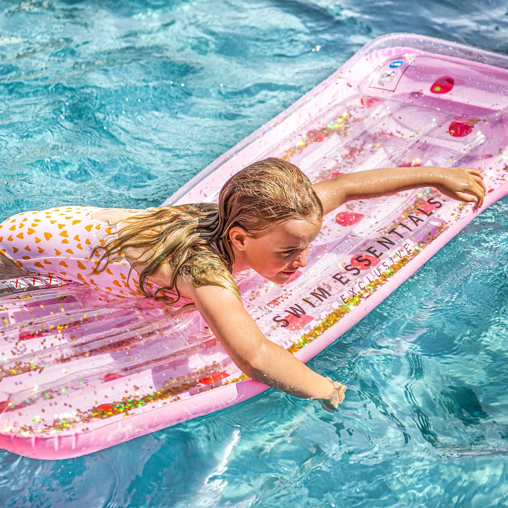 Laste ujumismadrats Swim Essentials Pink Dots