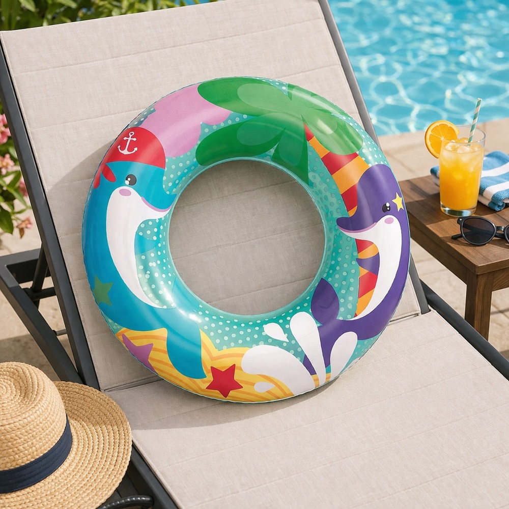 Ujumisrõngas Bestway Dolphines