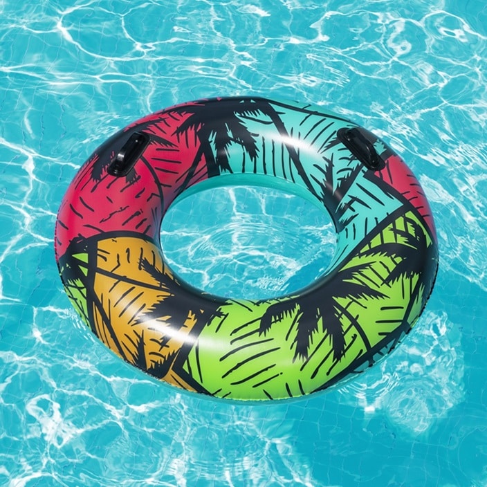 Ujumisrõngas Bestway Castaway Palm Trees