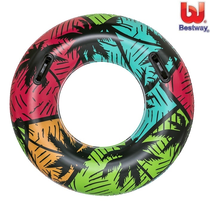Ujumisrõngas Bestway Castaway Palm Trees