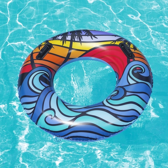 Ujumisrõngas Bestway Castaway Waves