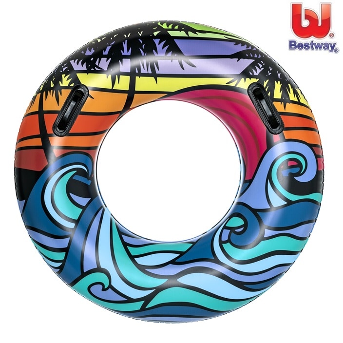 Ujumisrõngas Bestway Castaway Waves