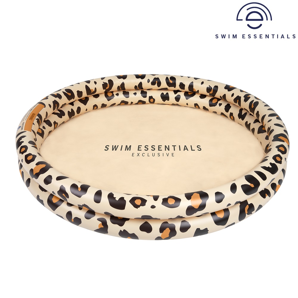 Laste täispuhutav bassein Swim Essentials Beige Leopard