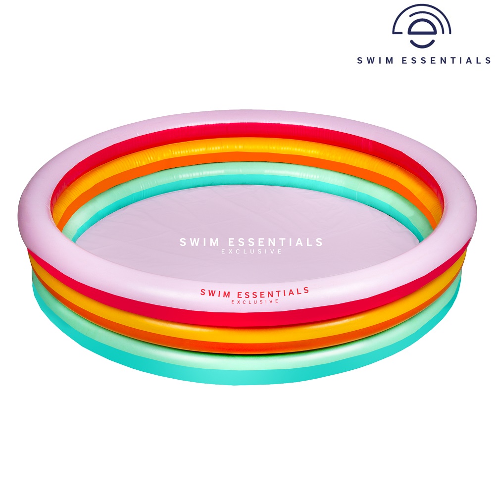 Laste täispuhutav bassein Swim Essentials Rainbow