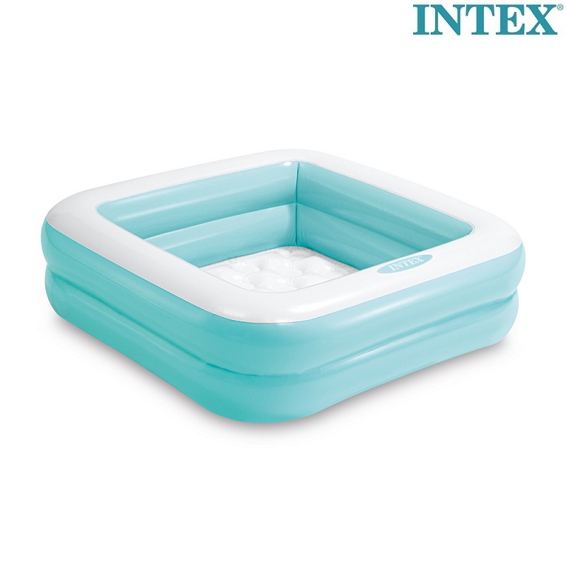 Laste täispuhutav bassein Intex Square Light Blue