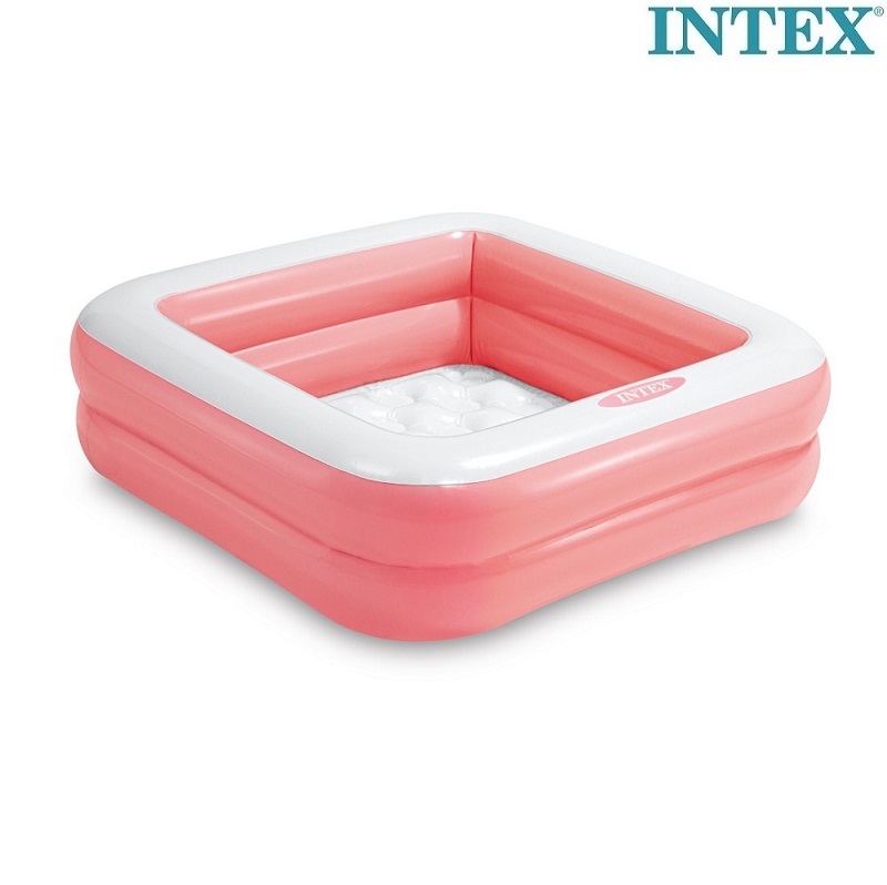 Laste täispuhutav bassein Intex Square Pink