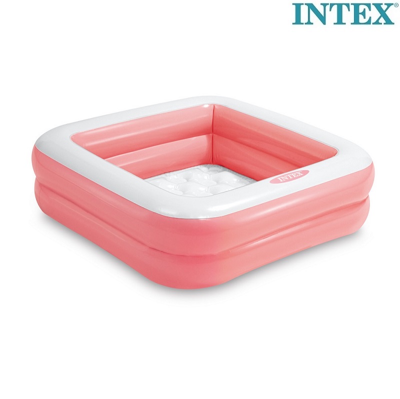 Laste täispuhutav bassein Intex Square Pink
