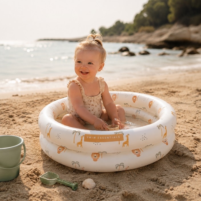 Laste täispuhutav bassein Swim Essentials Mini Pool Jungle