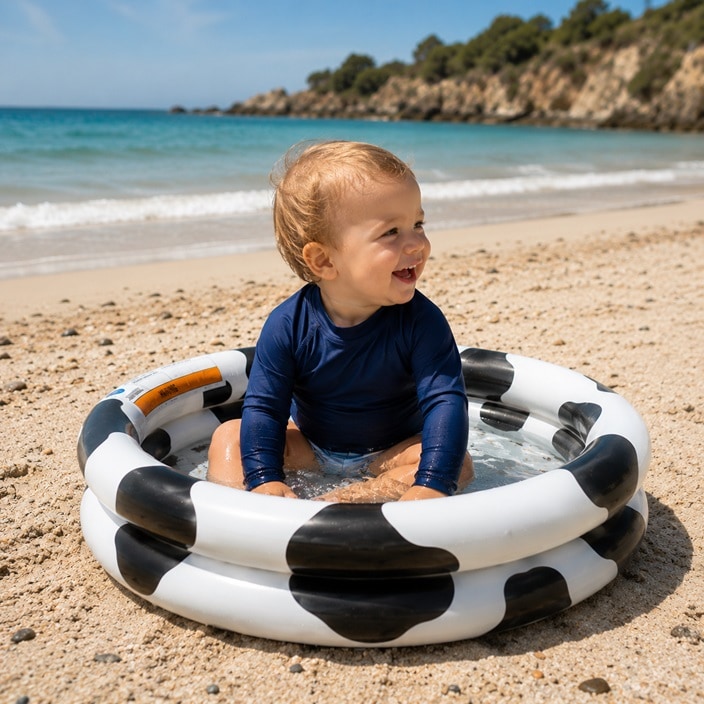 Laste täispuhutav bassein Swim Essentials Mini Pool Cow