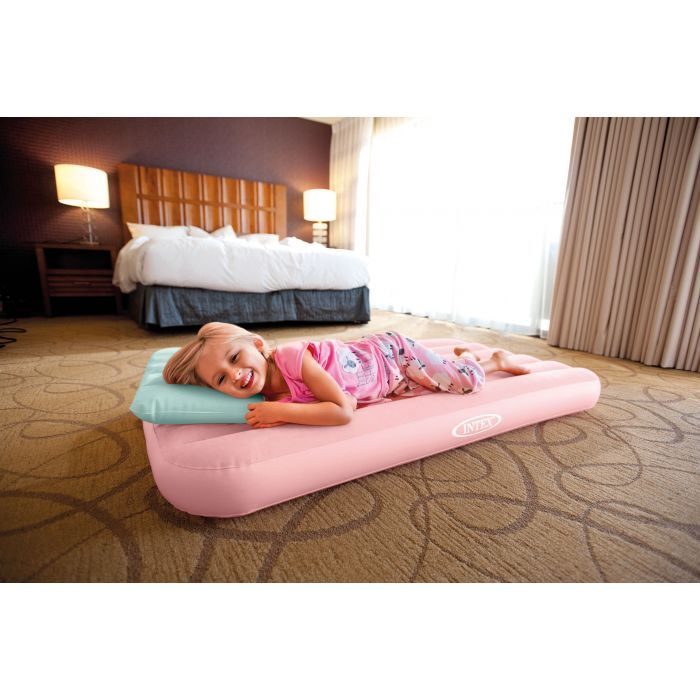 Laste Reisivoodi Intex Kidz Airbed Pink