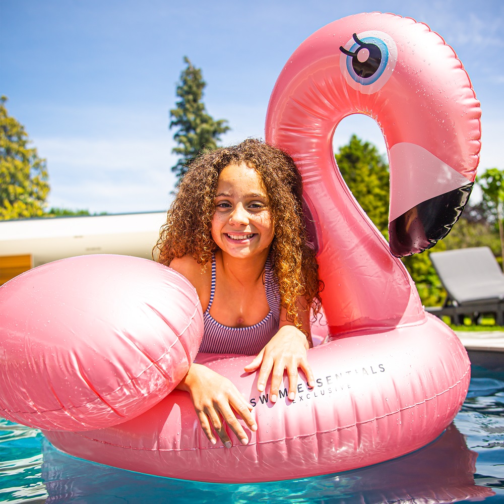 Laste ujumisloom Swim Essentials Pink Flamingo XXL