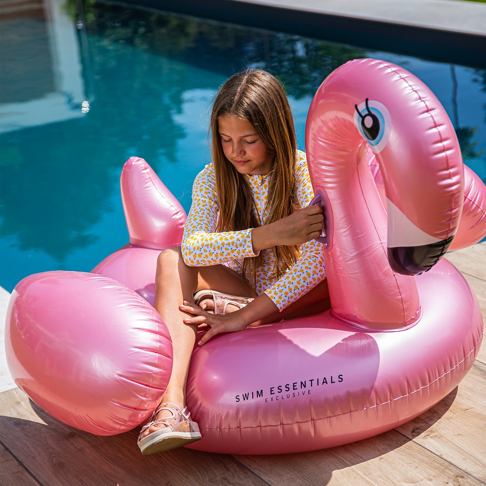 Laste ujumisloom Swim Essentials Pink Flamingo XXL