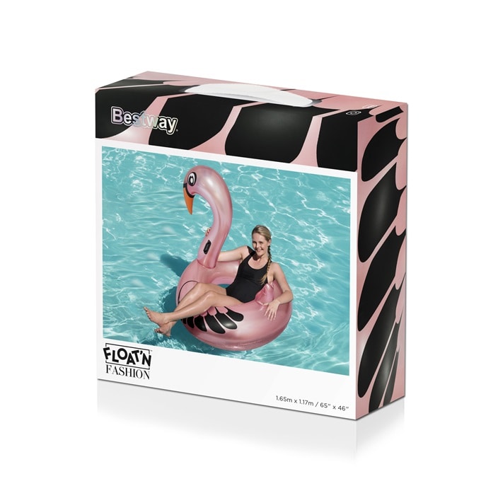 Laste ujumisrõngas Bestway Float n´Fashion Flamingo XXL