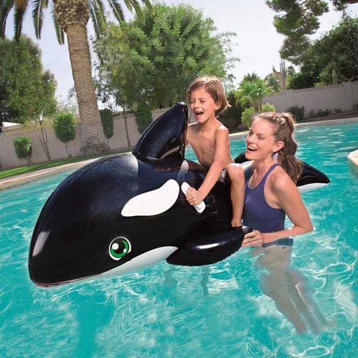 Laste ujumismadrats XL Bestway Killer Whale