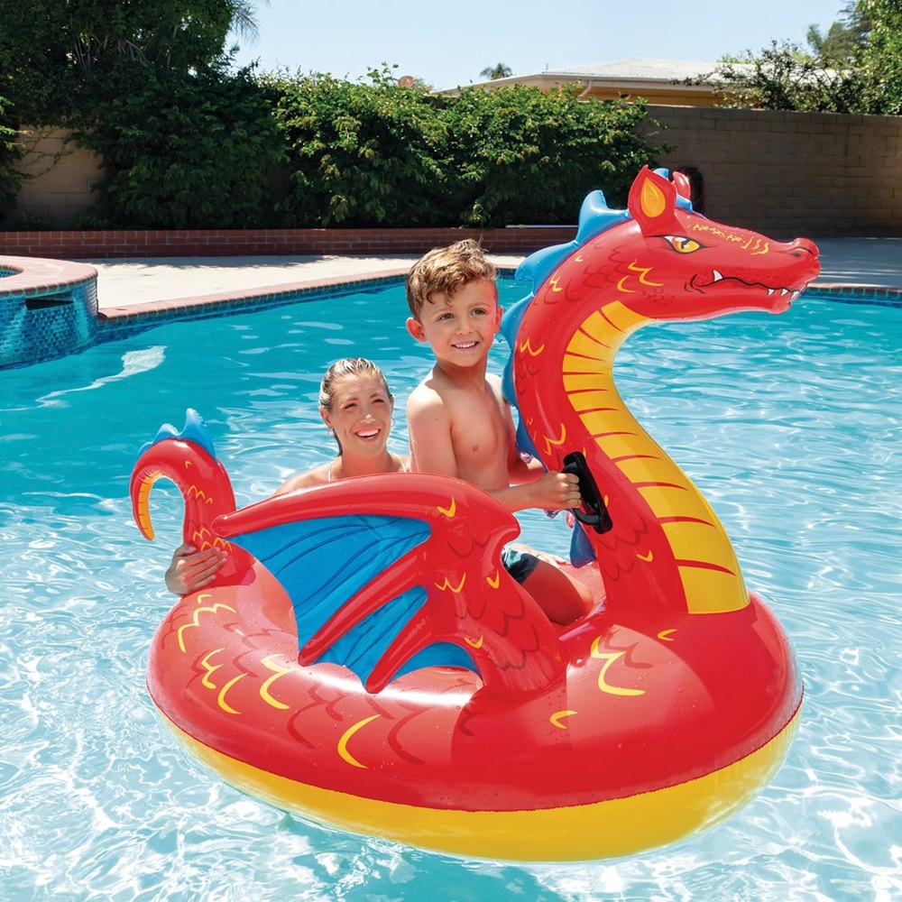 Laste ujumismadrats Intex Red Dragon XXL