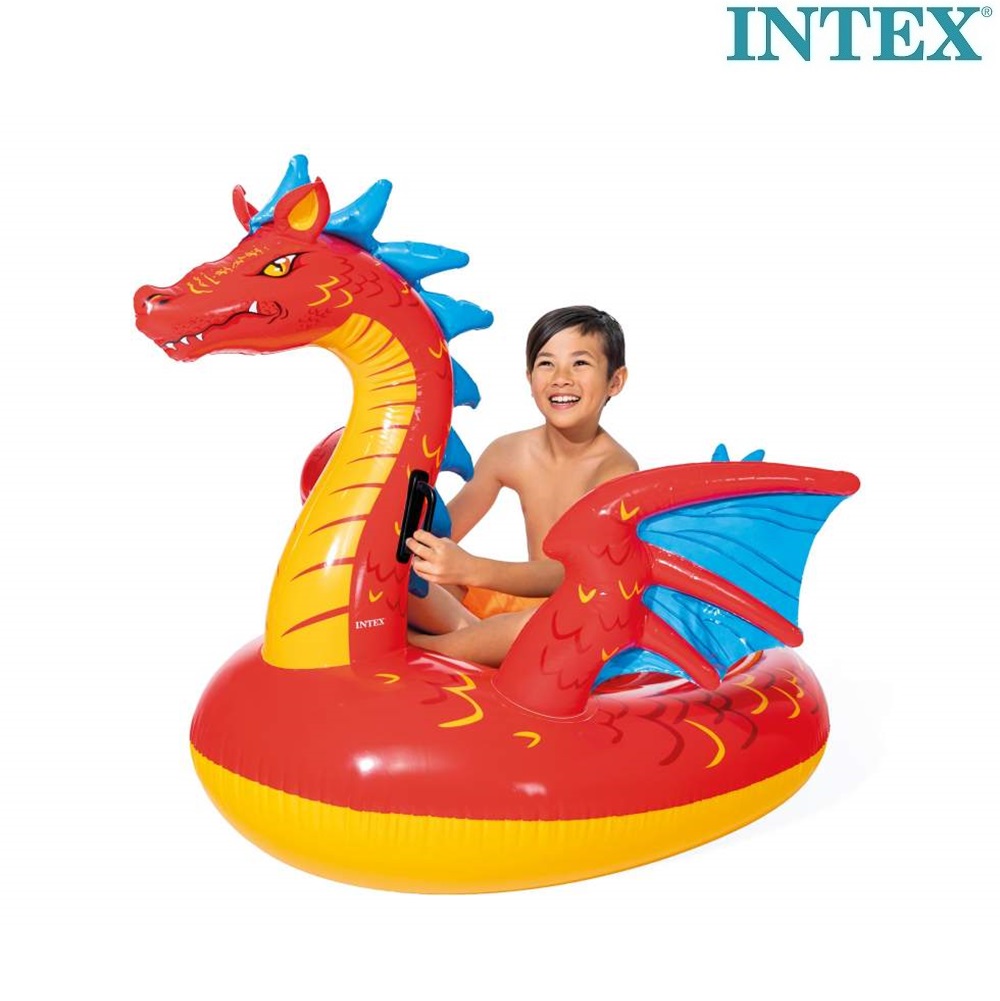 Laste ujumismadrats Intex Red Dragon XXL