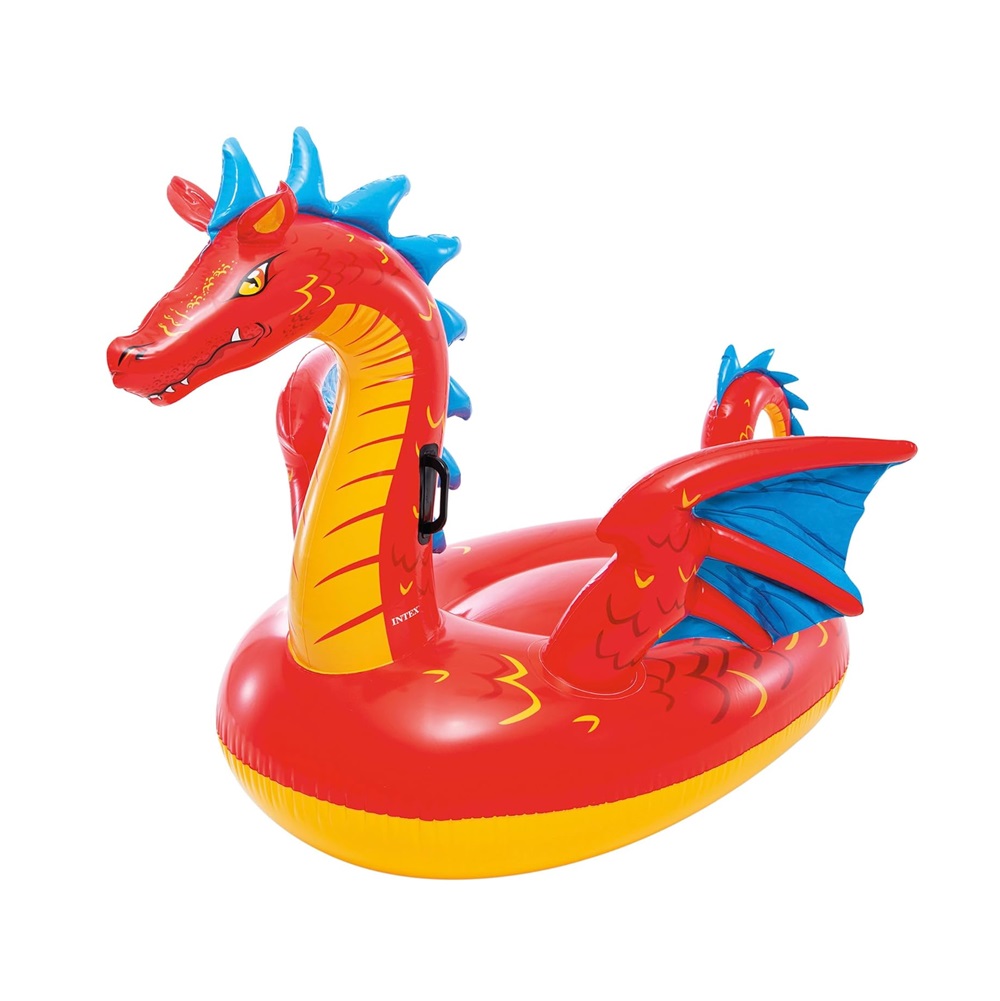 Laste ujumismadrats Intex Red Dragon XXL