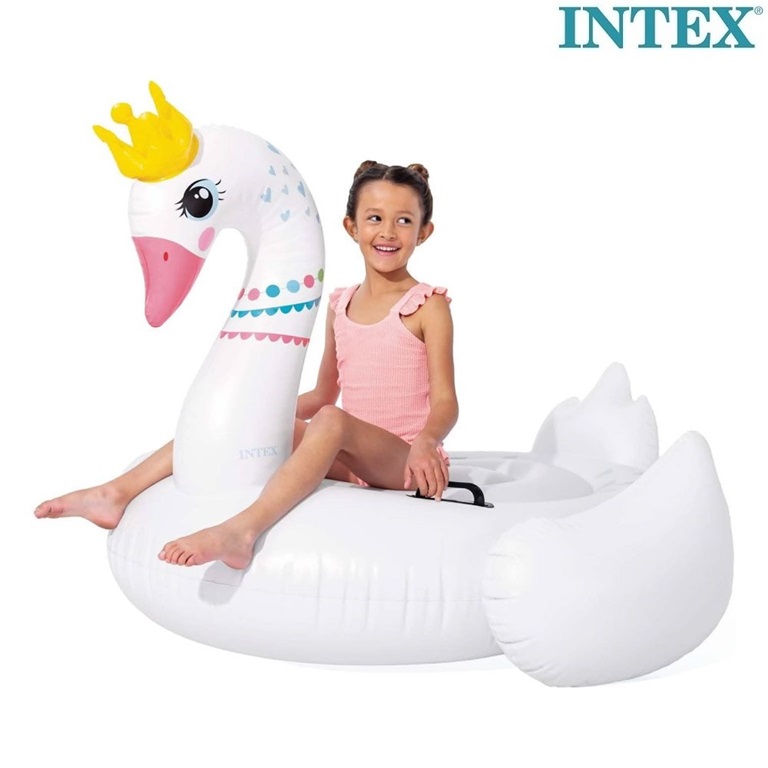 Intex Laste Ujumismadrats - Magestic Swan  Rideon