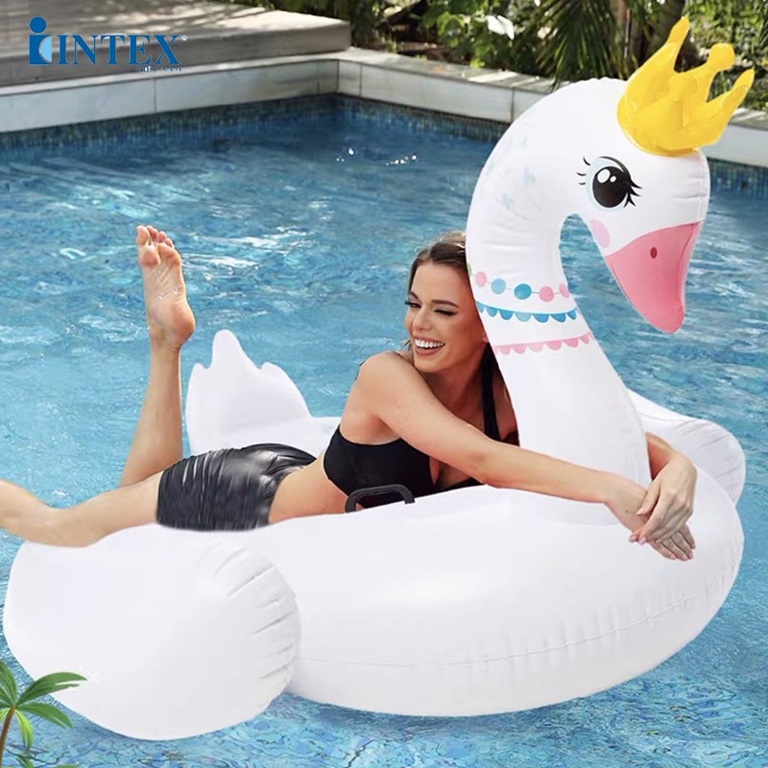 Intex Laste Ujumismadrats - Magestic Swan  Rideon