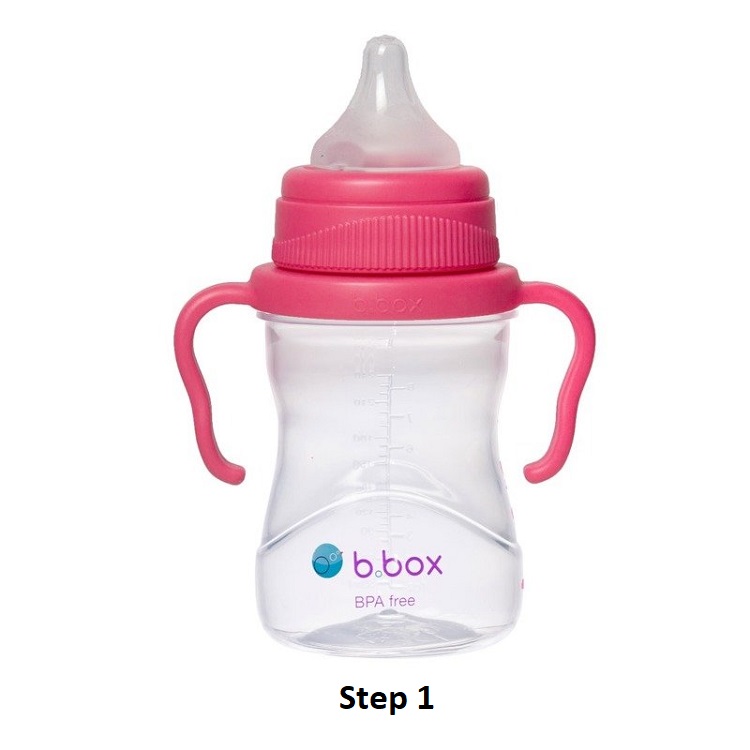 Laste joogipudeli komplekt B.box Raspberry