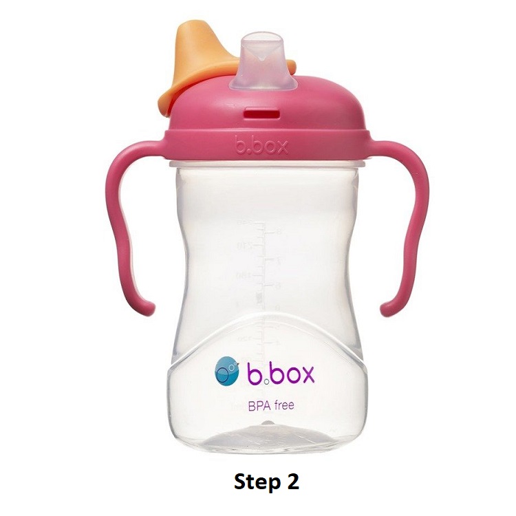 Laste joogipudeli komplekt B.box Raspberry