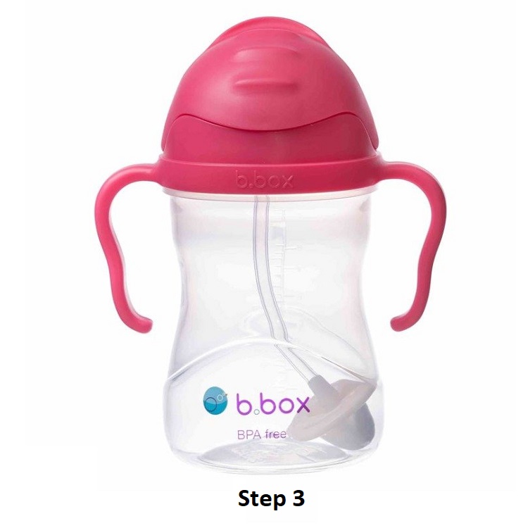 Laste joogipudeli komplekt B.box Raspberry