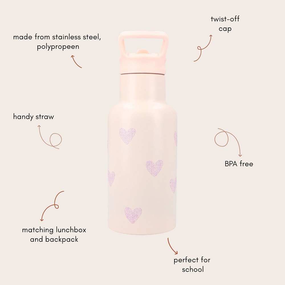 Laste joogipudel Kidzroom Hearts