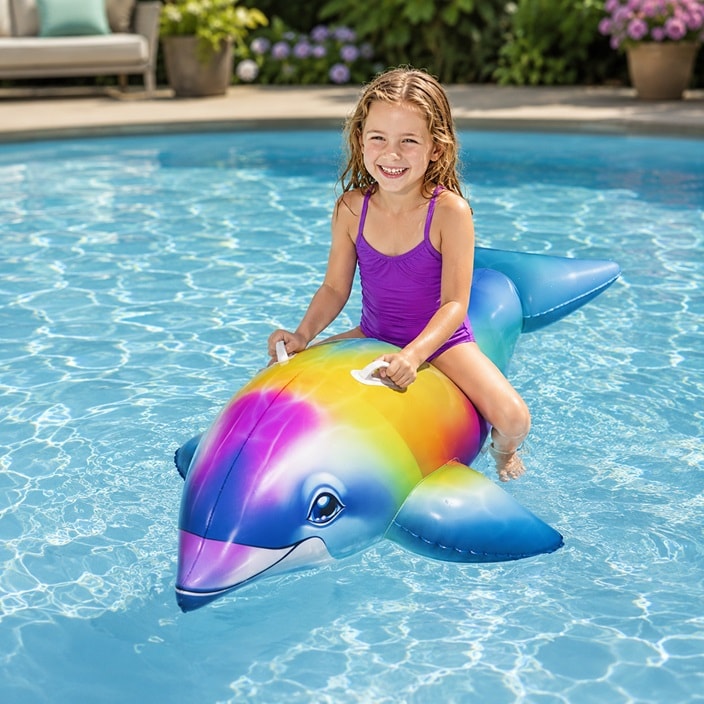 Laste veemänguasi Bestway Rainbow dolphin